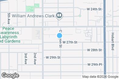 Map image of the property - 2667 Cimarron St