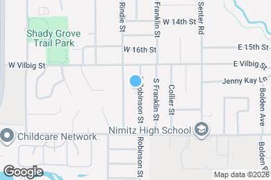 Map image of the property - 1803 S Robinson St