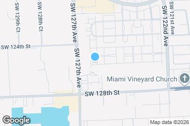 Map image of the property - 12545 SW 125th Terrace