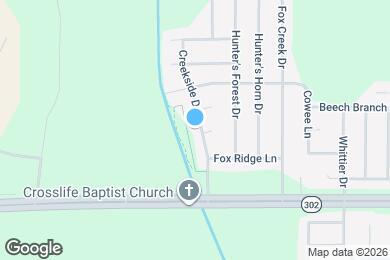 Map image of the property - 7159 Creekside Dr