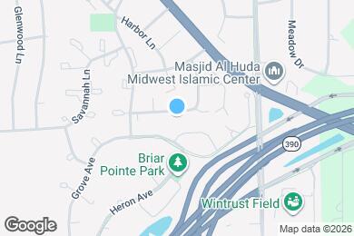 Map image of the property - 1721 Chesapeake Ln