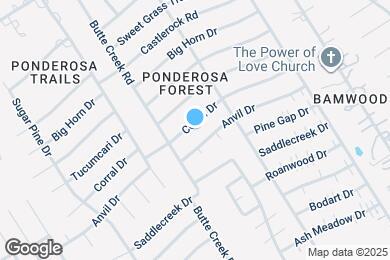 Map image of the property - 1707 Corral Dr