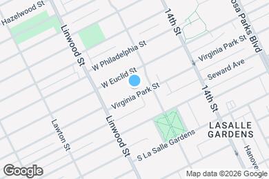 Map image of the property - 2454 Virginia Park St