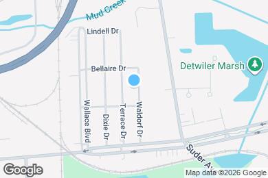 Map image of the property - 3629 Waldorf Dr