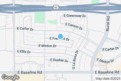 Map image of the property - 413 E Fremont Dr