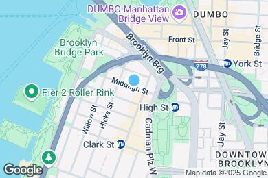 Map image of the property - 70 Middagh St