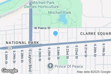 Map image of the property - 743 S 24th St
