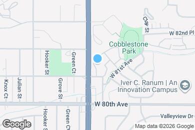 Map image of the property - 2987 W 81st Ave