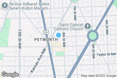 Map image of the property - 824 Varnum St NW