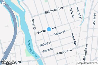 Map image of the property - 206 Cambridge Ave