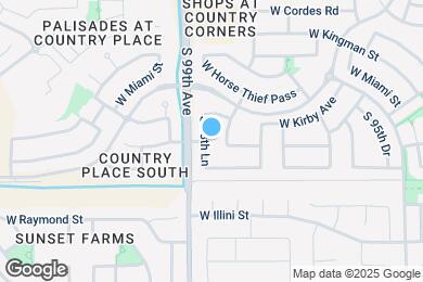 Map image of the property - 3417 S 98th Ln