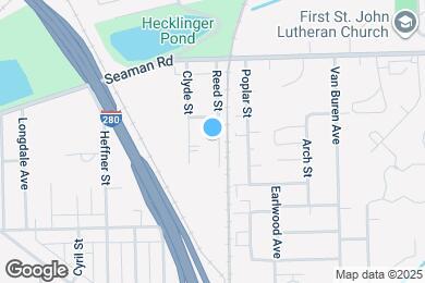 Map image of the property - 126 Reed St