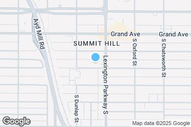 Map image of the property - 1121 Goodrich Ave