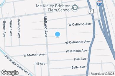 Map image of the property - 231 Primrose Ave