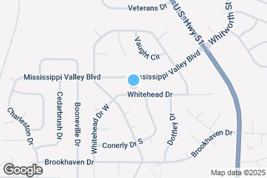 Map image of the property - 1824 Whitehead Dr