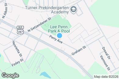 Map image of the property - 603 Perry Ave