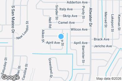 Map image of the property - 4696 April Ave