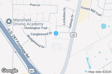 Map image of the property - 1205 Sheffield Dr