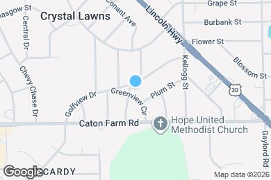 Map image of the property - 2524 Golfview Dr