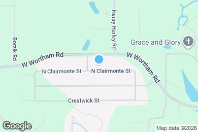 Map image of the property - 19180 N Clairmonte St