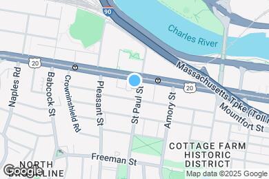Map image of the property - 900 Commonwealth Ave