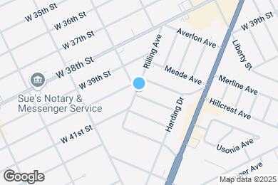 Map image of the property - 4019 Rilling Ave