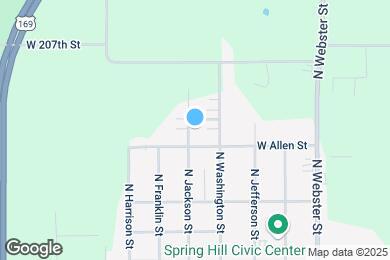 Map image of the property - 706 N Jackson St