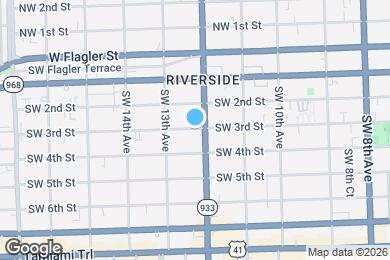 Map image of the property - 1210 SW 3rd St