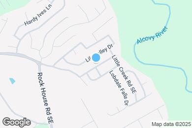 Map image of the property - 1472 Alcovy Falls Dr SE