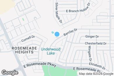 Map image of the property - 1339 Barclay Dr