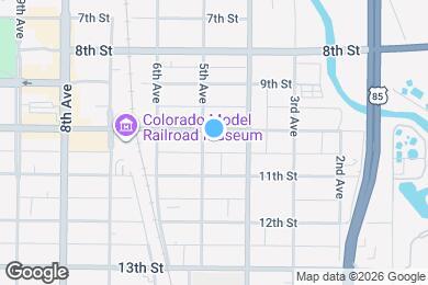 Map image of the property - 428 10th St