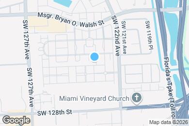 Map image of the property - 12301 SW 124th Ter