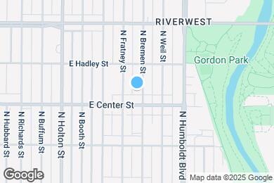 Map image of the property - 2725 N Bremen St