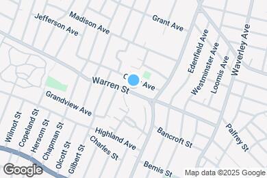 Map image of the property - 133 Warren St