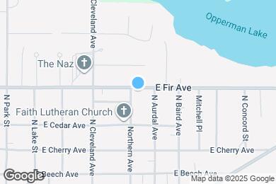 Map image of the property - 1240 Northern Ave
