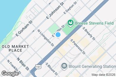 Map image of the property - 815 E Mifflin St