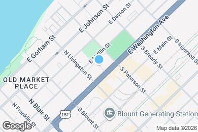 Map image of the property - 819 E Mifflin St