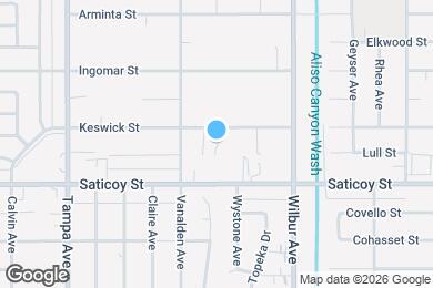 Map image of the property - 19026 Keswick St