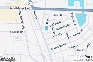 Map image of the property - 939 Magnolia Dr