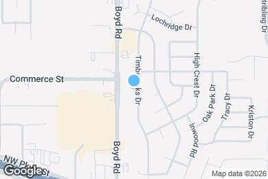 Map image of the property - 745 Timberoaks Dr