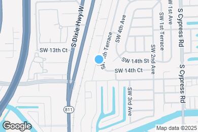 Map image of the property - 1395 SW 4th Ter