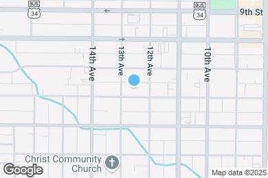 Map image of the property - 1217 12th St