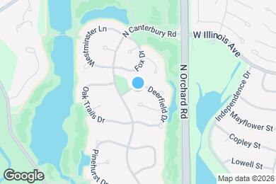 Map image of the property - 2417 Deerfield Dr