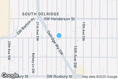 Map image of the property - 1725 SW Barton St