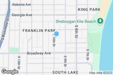 Map image of the property - 1527 South 10th Street