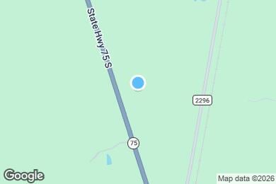 Map image of the property - 8407 TX-75