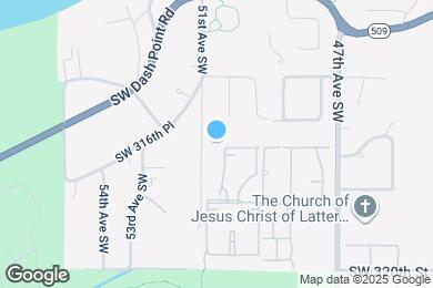 Map image of the property - Park at Dashpoint Apartments