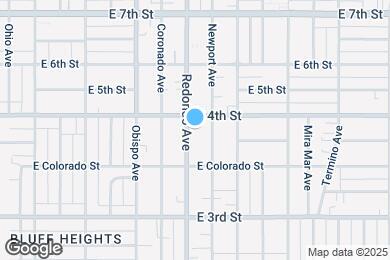Map image of the property - 384 Redondo Ave