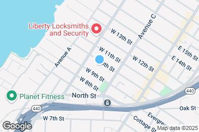 Map image of the property - 86 W 10th St