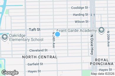 Map image of the property - 2332 Roosevelt St